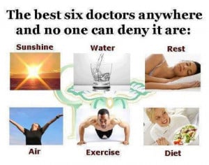 The best 6 doctors, healthy life,exercise, sleep, air, diet, healthy ...