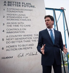 Ed Miliband – Six Pledge/Promises Stone #EdStone