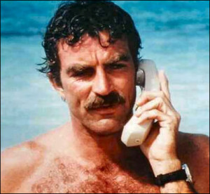 tom selleck mustache quotes 'Magnum P.I.'