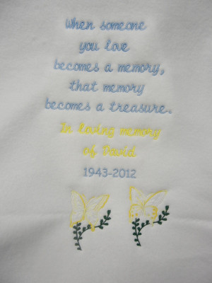 for you. We treat each quilt as if it were our own.
