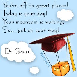 Dr. Seuss quote for graduating students
