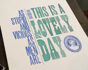 Kurt Vonnegut Cat's Cradle Quotes http://www.etsy.com/market ...