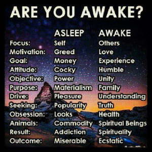 Are you awake?
