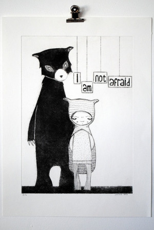 am not afraid,minu #quotes #type