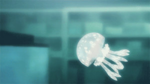 gif Jellyfish kuragehime princess jellyfish Tsukimi Kurashita