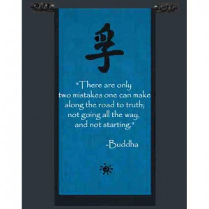 these wall scrolls feature famous quotes by gautama buddha the ...