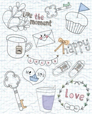 Notebook love doodles wallpapers
