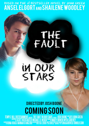 The Fault in Our Stars Movie Poster by ScentofPetrichor