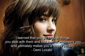 Demi Lovato Famous Quotes
