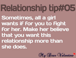 Relationship Quotes - Sometimes all a girl