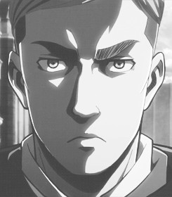 ... attack on titan erwin smith hnms gif hnms snk commander handsome