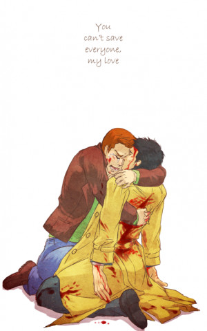 My art dean winchester castiel destiel JUST KILL ME why do i do this ...