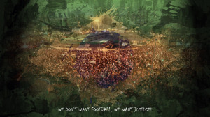 quotes flags Brazil protest digital art government message Brazil ...