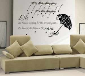 Details about LIFE INSPIRATION Wall Art Quote Decal 