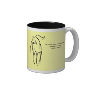 Horse Illustration Mug - Arabian Quote
