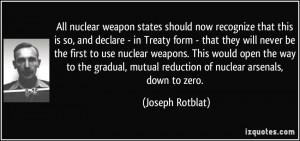 Nuclear Weapon Quotes