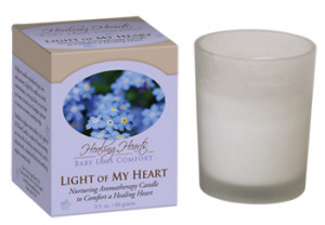 Aromatherapy Candle to Comfort a Grieving Heart from Earth Mama Angel ...