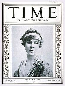 Cover for 15 February 1926 with Lady Diana Manners