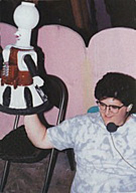 Rare photo of Josh Weinstein with Tom Servo, filming one of the ...