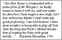 Elizabeth Macarthur’s letter to her friend Bridget Kingdon. 7th ...