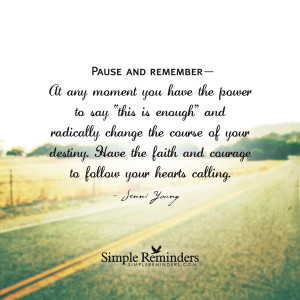 courage to follow your heart by jenni young courage to follow your ...