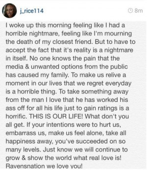 Palmer, the wife of Ray Rice, has hit back over the intense criticism ...