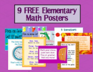 Elementary Math Posters