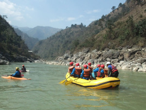 day nepal trishuli river rafting from kathmandu