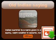 Old Indian saying quotes