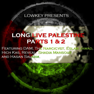 LOWKEY - Long Live Palestine Parts 1 & 2 (Front Cover)