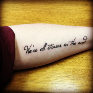 Tattoo, Side Tattoo, Doctor Who Quotes, Quote Tattoos, Tattoo Quotes ...