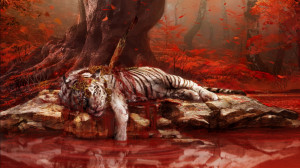 Far Cry 4 2015 Game Tiger Wound HD Wallpaper