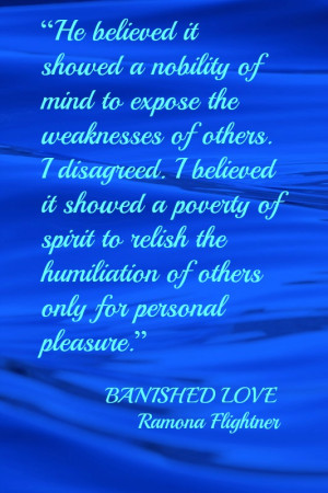 BANISHED- QUOTES