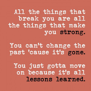 Lessons Learned- Carrie Underwood