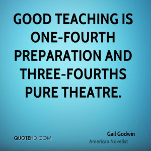 Gail Godwin Education Quotes