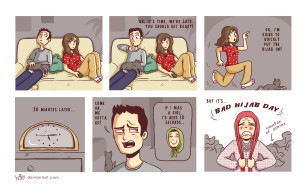 Bad Hijab Day by tuffix