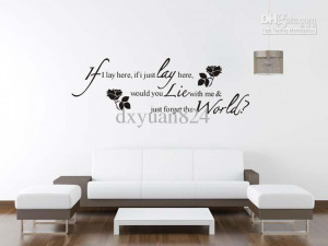 romantic quotes in spanish wall stickers romantic quotes in spanish
