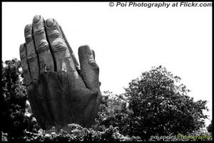 Gandhi’s Hands Statue, Ahmedabad, India