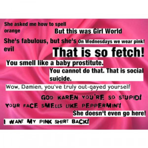 Mean Girls Quotes! - Polyvore