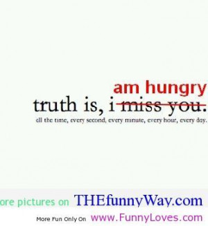 True story. I have no full mechanism and I'm always freakin' hungry!