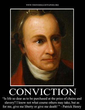Patrick Henry Poster, Give Me Liberty or Give Me Death