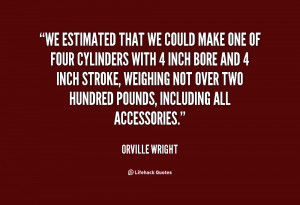 Quotes by Orville Wright