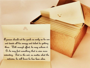 Handmade Quotations - Walt Disney Quotes - Box of 50 Quotations - A ...