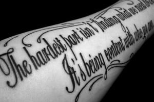 40 Awe-Inspiring Tattoo Sayings