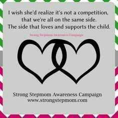 It's not a competition