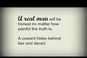 one can tell you that because then you become all defensive you don t ...