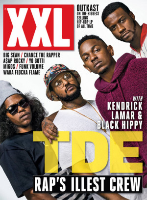 Kendrick Lamar, Schoolboy Q, Ab-Soul & Jay Rock Cover XXL Magazine
