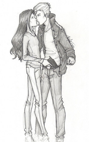 Juliette and Warner from Shatter me Art by Ice RiddenChrysalisgrey ...