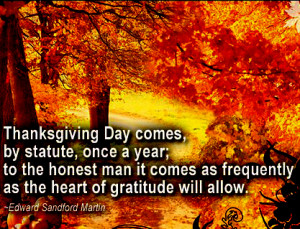 Thanksgiving quotations