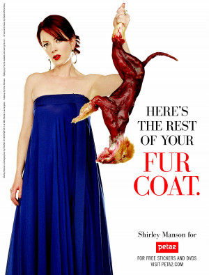 Shirley Manson: Fur Is Garbage